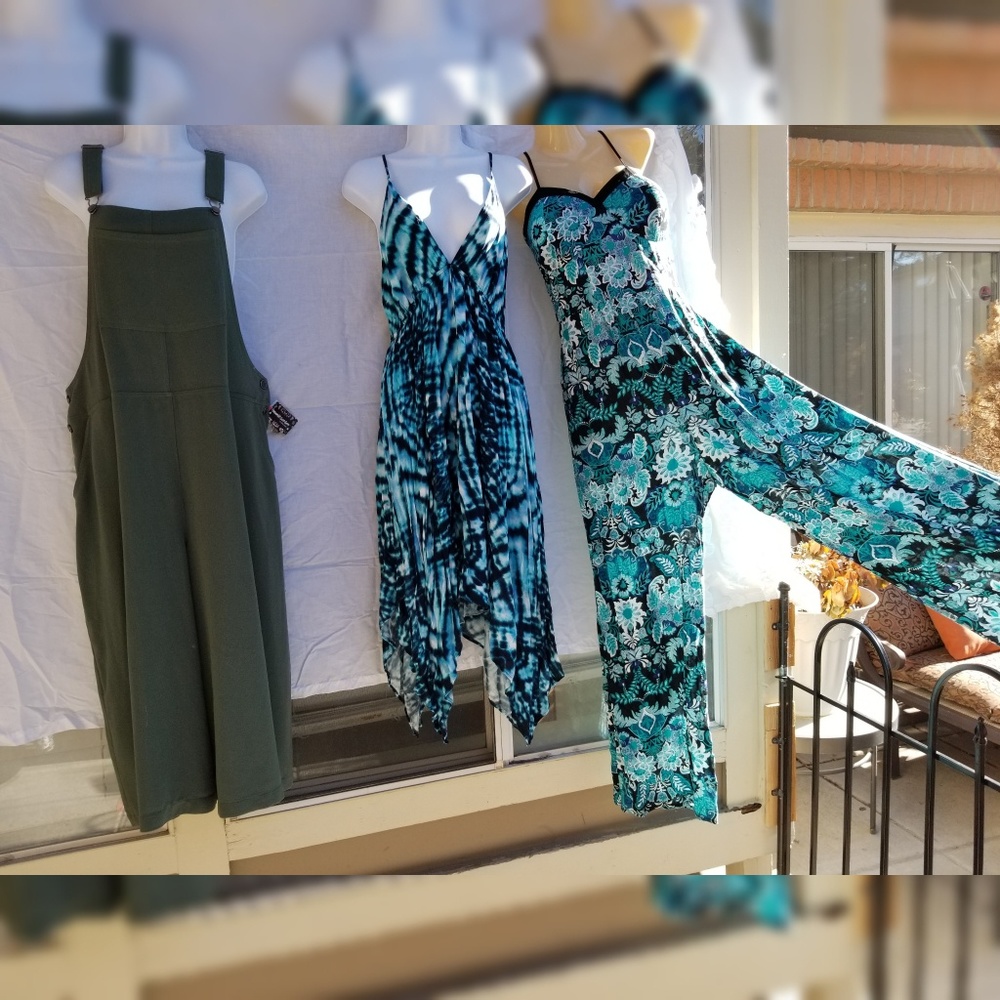 Exhilaration Rompers and Dress Lot of 3